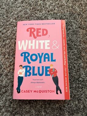 Red, White & Royal Blue Paperback Book - Casey McQuiston